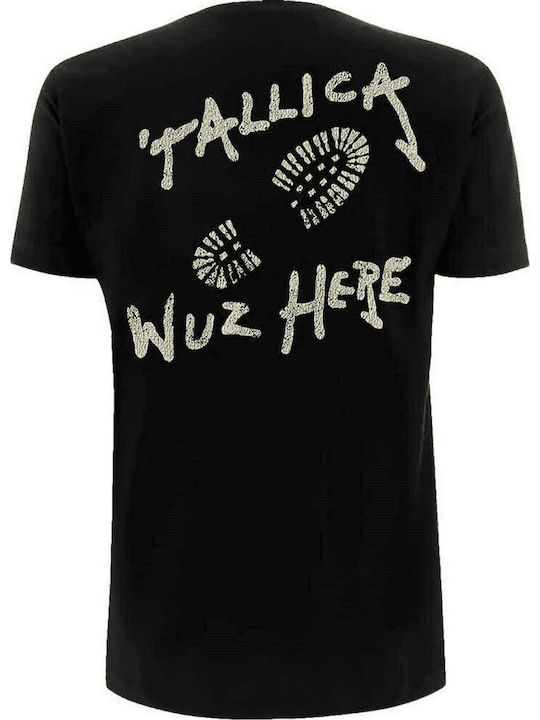 Metallica Unisex T-shirt Wuz Here Metallica Unisex T-shirt Wuz Here