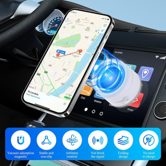 PerVoi Car Mobile Mount with Magnet White