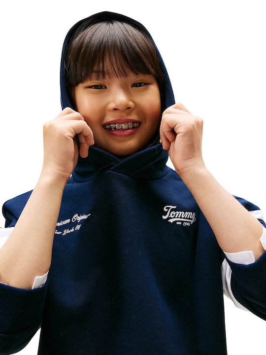 Kids Sweatshirt with Hood Blue