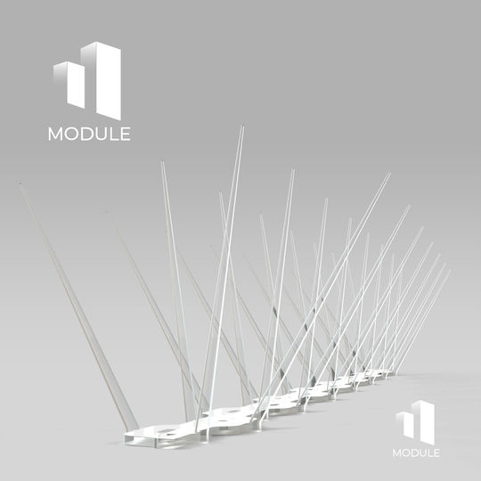 Module Πολυκαρβονικές Ακίδες Απώθησης Πουλιών 0.5m