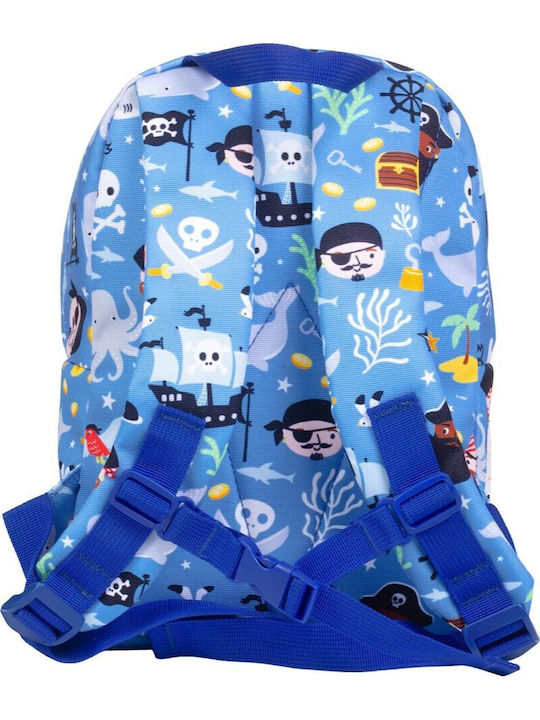 A Little Lovely Company Schulranzen Rucksack Kindergarten Hellblau 7Liter
