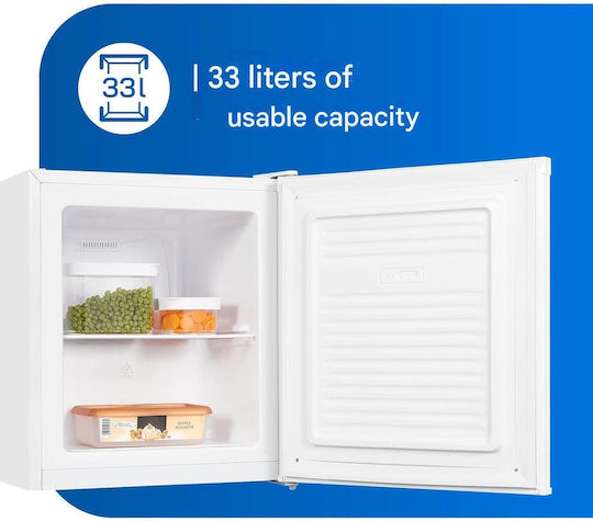 Exquisit Mini Bar 33lt Î51xL44xA47.5cm. Alb GB05-040E-PVW