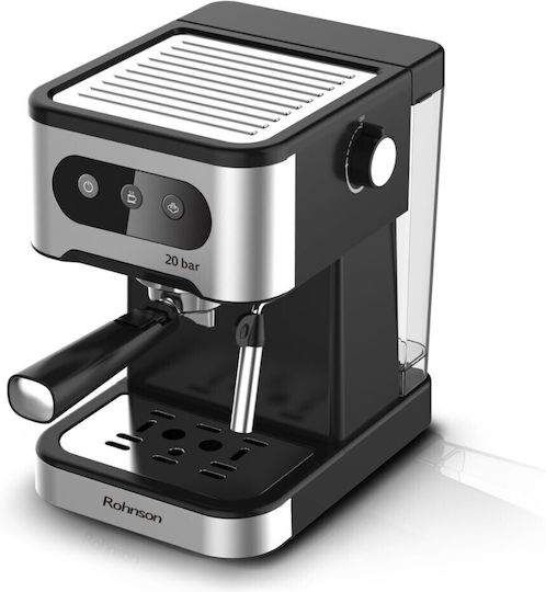 Rohnson Automat de Espresso 1350W Presiune 20bar Maro R-98023