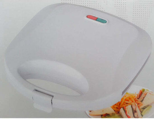 Silver Τοστιέρα για 2 Τοστ 800W