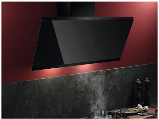 AEG 7000 Silencetech Απορροφητήρας Καμινάδα 90cm Γκρι