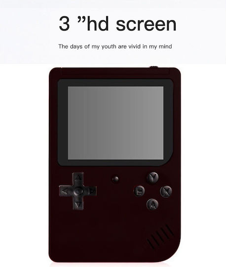 Rantime Mini Portable Console 400 Games 2 Players Black