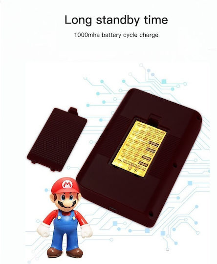 Rantime Mini Portable Console 400 Games 2 Players Black