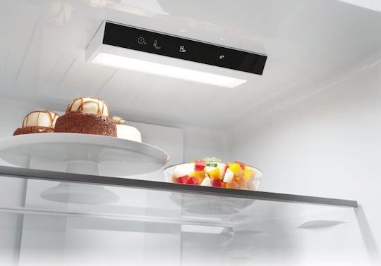 Candy Fridge-Freezer 279lt NoFrost H182.5xW54.5xD60.2cm Inox CNCQ2T518EX