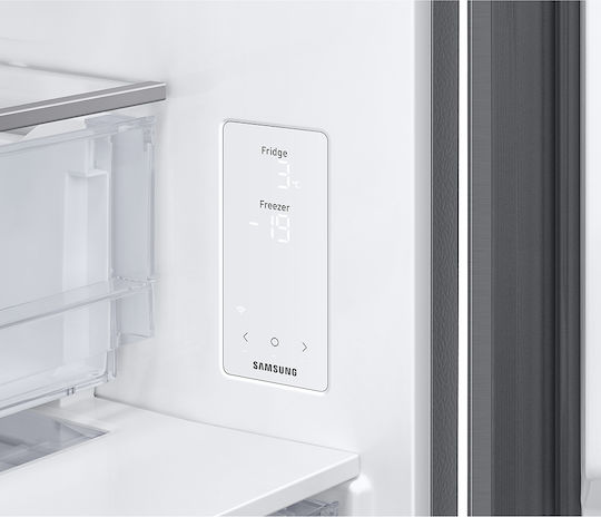 Samsung Combină frigorifică 538lt NoFrost Î203xL75.9xA71.1cm. Inox RB53DG706CS9EF