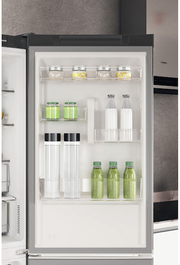 Whirlpool Ψυγειοκαταψύκτης 335lt Total NoFrost Υ191.2xΠ59.6xΒ67.8εκ. Inox W7X 82O OX