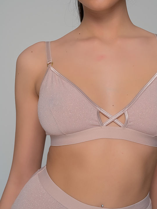 Bralette Lycra Bej Milenabyparis 183648