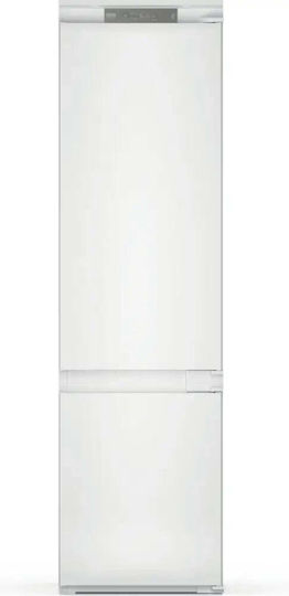 Whirlpool Εντοιχιζόμενος Ψυγειοκαταψύκτης 250lt Total NoFrost Υ177xΠ54xΒ54.5εκ. Λευκός WHC18 T573