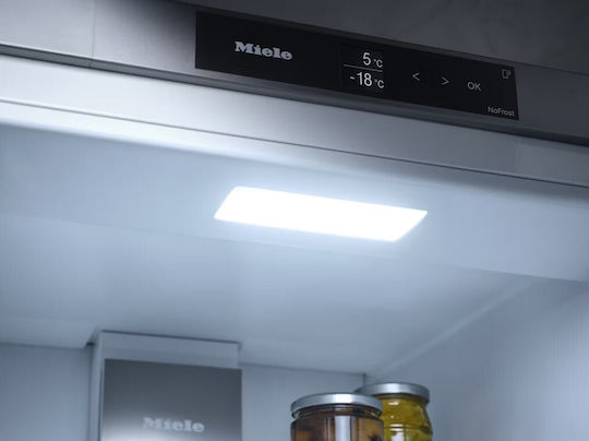 Miele Εντοιχιζόμενος Ψυγειοκαταψύκτης 244lt NoFrost Υ177xΠ55.9xΒ54.6εκ. Λευκός Gala Ed