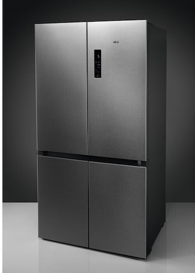 AEG Хладилник Гардероб 522лт NoFrost В190xШ90.9xД69см. Inox RMB952E6VU