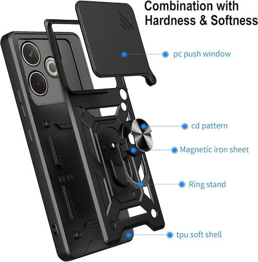 Back Cover Μαύρο (Galaxy XCover7)