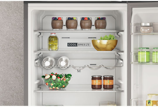 Whirlpool Combină frigorifică 367lt Total NoFrost Î202.7xL59.6xA67.8cm. Inox W7X 92O OX H