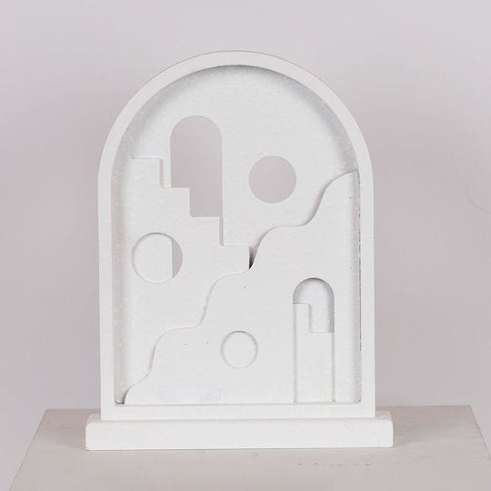 Set of Decorative Figures made of Wood 26x4.5x20cm 2pcs