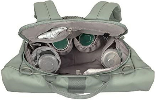 Laessig Backpack Diaper Bag Rolltop Multicolour