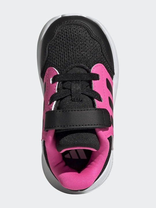 Tensaur TENSAUR RUN 3.0 EL Kids Sports Shoes Running with Hoop & Loop Closure Black