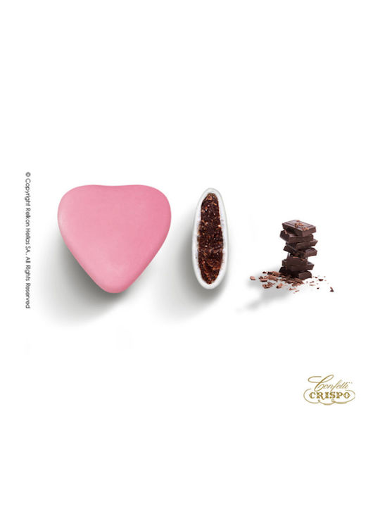 Confetti Crispo Choco Heart Chocolate Flavoured Multicolour 1000gr