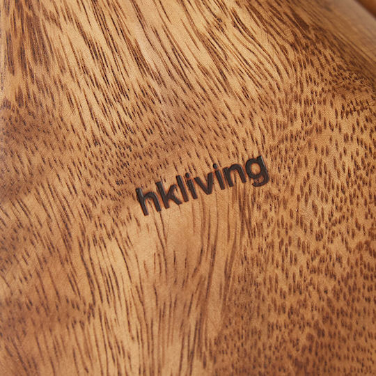 HK Living Servierschüssel Hölzernes 25.4x15.2cm