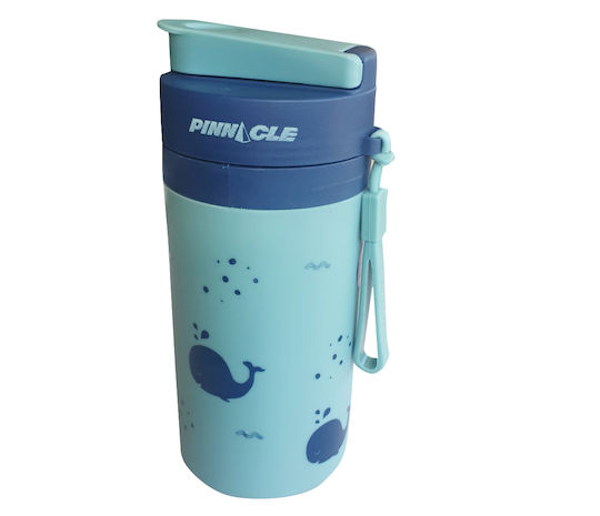 Pinnacle Μπουκάλι Θερμός Ανοξείδωτο 400ml Blue