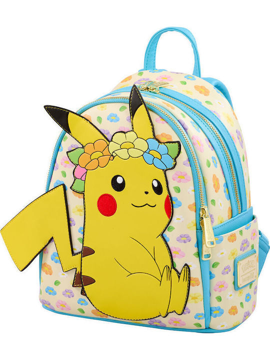 Loungefly Pokemon Pikachu Floral Rucsac De Spate Multicoloră Loungefly Pokemon Pikachu Floral Rucsac De Spate Multicoloră