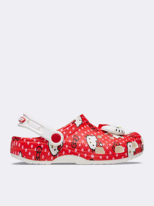 Classic Hello Kitty Παιδικά Ανατομικά Σαμπό Θαλάσσης Κόκκινα