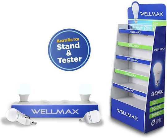 Wellmax LED Bulb 5W for Socket GU5.3 and Shape MR16 Warm White 400lm