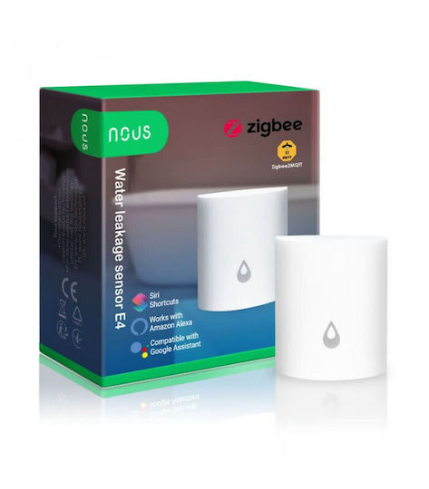 Nous Wireless Battery Flood Detector ZigBee Wi-Fi