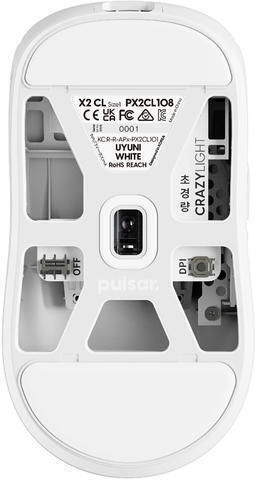 Pulsar X2 CrazyLight Gaming Mouse 32000 DPI Alb | Skroutz Romania