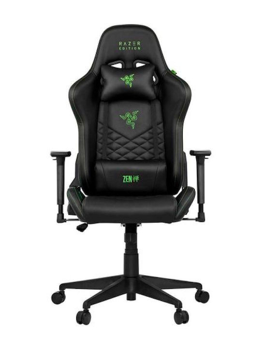 Razer Tarok Natrix Gaming Stuhl aus Künstliches Leder mit Verstellbaren Armlehnen Schwarz