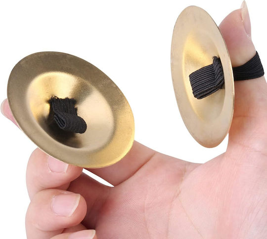 Finger Cymbals Set 2 Finger Cymbals Diameter 5.5cm