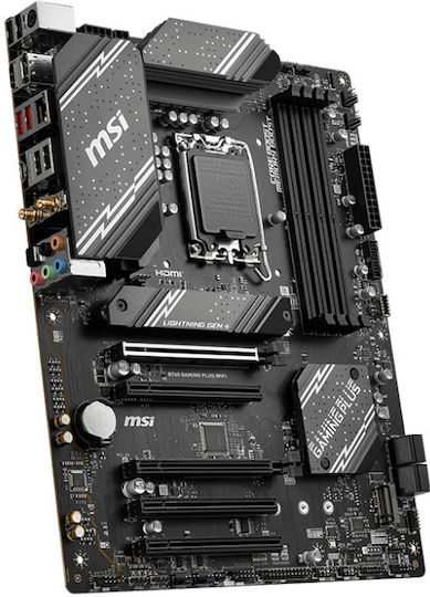 MSI B760 Gaming Plus WiFi Motherboard ATX με Intel 1700 Socket 911-7D98-042