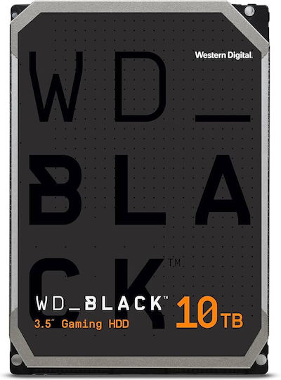 Western Digital Black 10TB HDD Hard Drive 3.5" SATA III 7200rpm with 512MB Cache for Desktop WD102FZBX