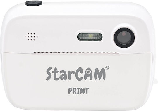 Lexibook StarCam Print Kinderkamera mit Thermodruck Weiß