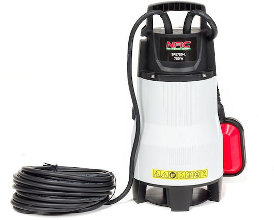 NAC Αντλία Νερού 750W SPE75D-L