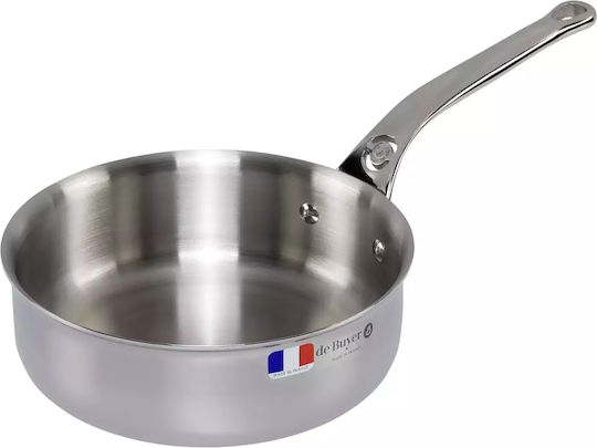 De Buyer Τηγάνι Ανοξείδωτο Διαμέτρου Ø20cm