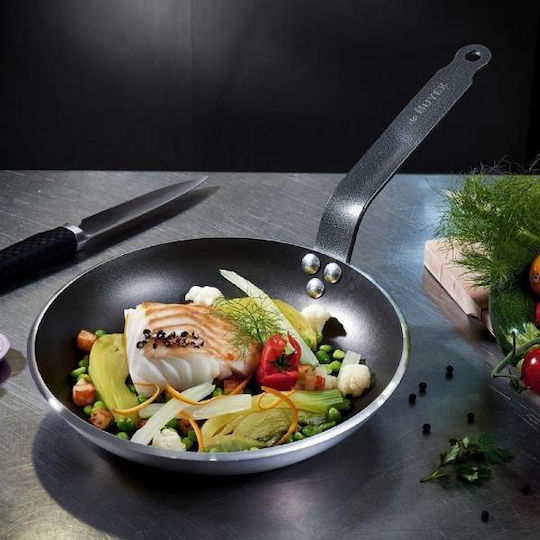 De Buyer Pan Aluminum Choc Resto Induction Diameter Ø24cm