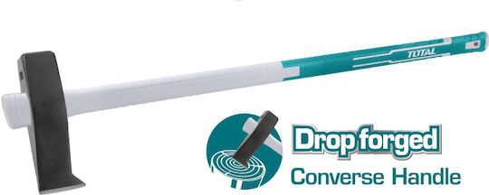 Total THT79813D Hammer Axe Tearing Length 90cm and Weight 3000gr with Fiberglass Handle