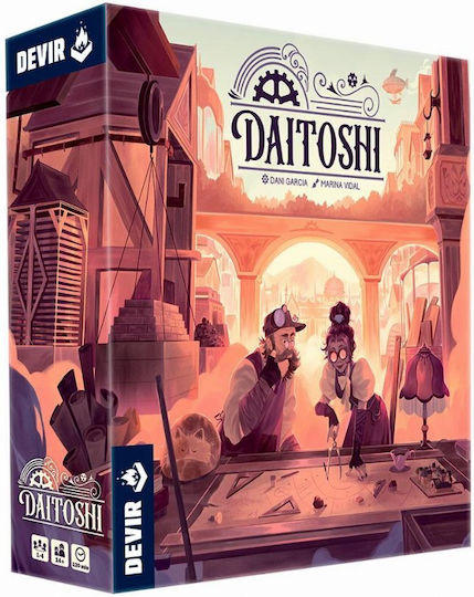 Επιτραπέζιο Παιχνίδι Daitoshi για 1-4 Παίκτες 14+ Ετών Devir