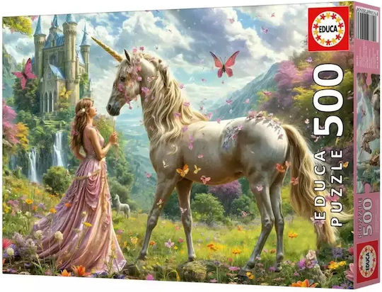 Fairies, Unicorns And Butterflies Puzzle 2D 500pcs