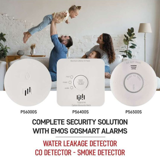 Emos Wireless Water Leak Detector Battery ZigBee with Siren