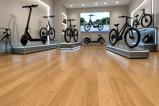 Newplan Plastic Floor Atlantic 1.9mm in Roll with Width 4m (price per sq.m)