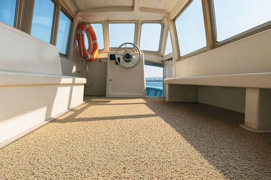 Newplan Πλαστικό Δάπεδο PVC Beige 12mm σε Ρολό με Πλάτος 1.22m (τιμή ανά τ.μ)