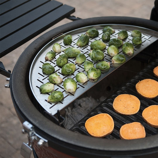 Kamado Joe Незалепваща Плоча за Печене с Неръждаем Плосък Повърхност
