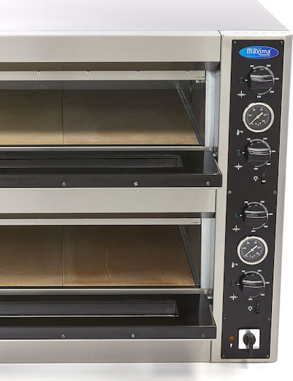 Lappas LPX-4430 Electric Cuptor de Pizza Cărămidă de foc 10kW 90x77x74cm