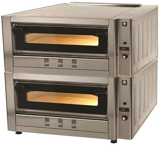 Sergas FG4D Pizzaofen LPG Schamottestein 16kW 91x86x105cm