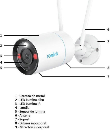 Reolink Überwachungssystem 4 Kameras Drahtlose Kameras IP 8MP mit Rekorder NVR