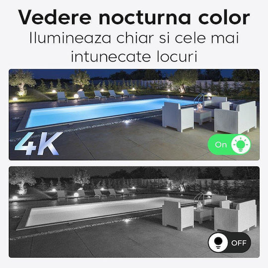 Reolink Überwachungssystem 4 Kameras Drahtlose Kameras IP 8MP mit Rekorder NVR